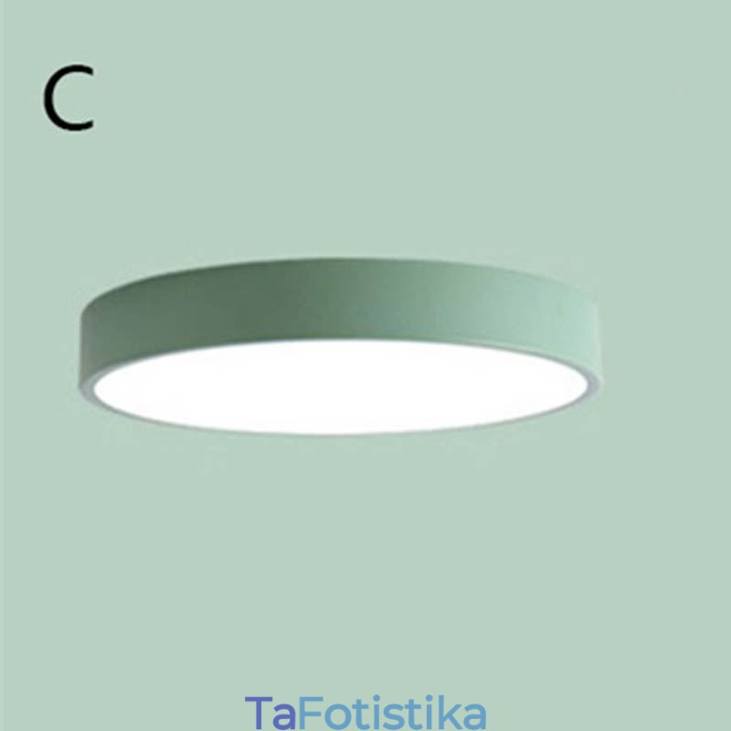 Σύγχρονο Flush Mount Εξαιρετικά Λεπτό Φωτιστικό Οροφής Στρογγυλό Φωτιστικό