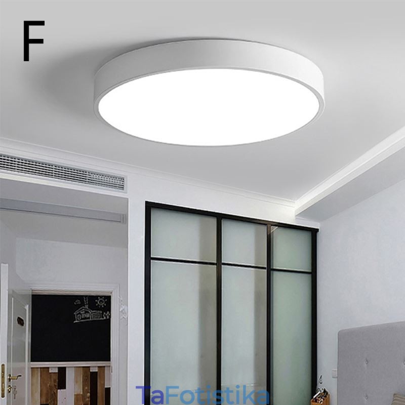 Σύγχρονο Flush Mount Εξαιρετικά Λεπτό Φωτιστικό Οροφής Στρογγυλό Φωτιστικό
