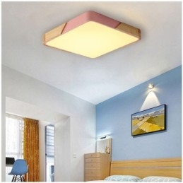 Φωτιστικό οροφής Ξύλινου πλαισίου Simple Flush Mount Φωτιστικό Dinging Super Thin Design