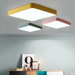 Simlpe Flush Mount Thin Square Light Φωτιστικό οροφής εξοικονόμησης ενέργειας
