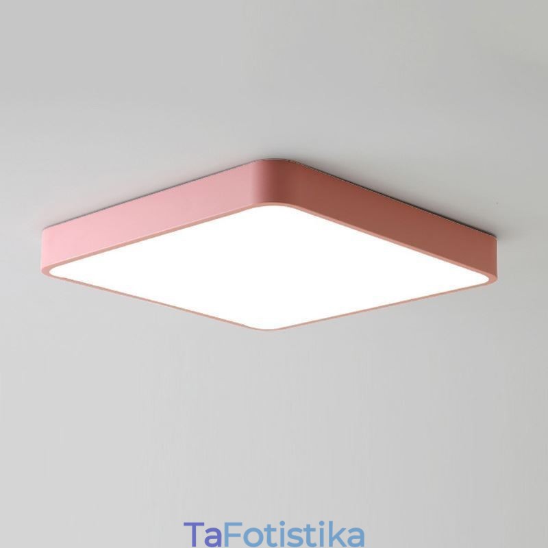 Simlpe Flush Mount Thin Square Light Φωτιστικό οροφής εξοικονόμησης ενέργειας
