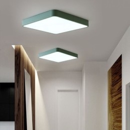 Simlpe Flush Mount Thin Square Light Φωτιστικό οροφής εξοικονόμησης ενέργειας
