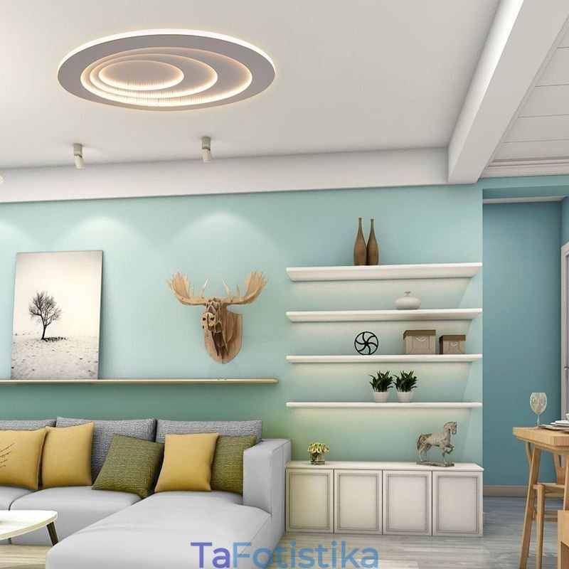 Μοντέρνο Flush Mount Water Drop Φωτιστικό Ταράτσας Πλαϊνό Φωτιστικό Φωτιστικό