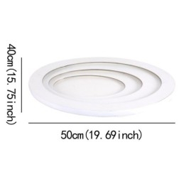 Μοντέρνο Flush Mount Water Drop Φωτιστικό Ταράτσας Πλαϊνό Φωτιστικό Φωτιστικό