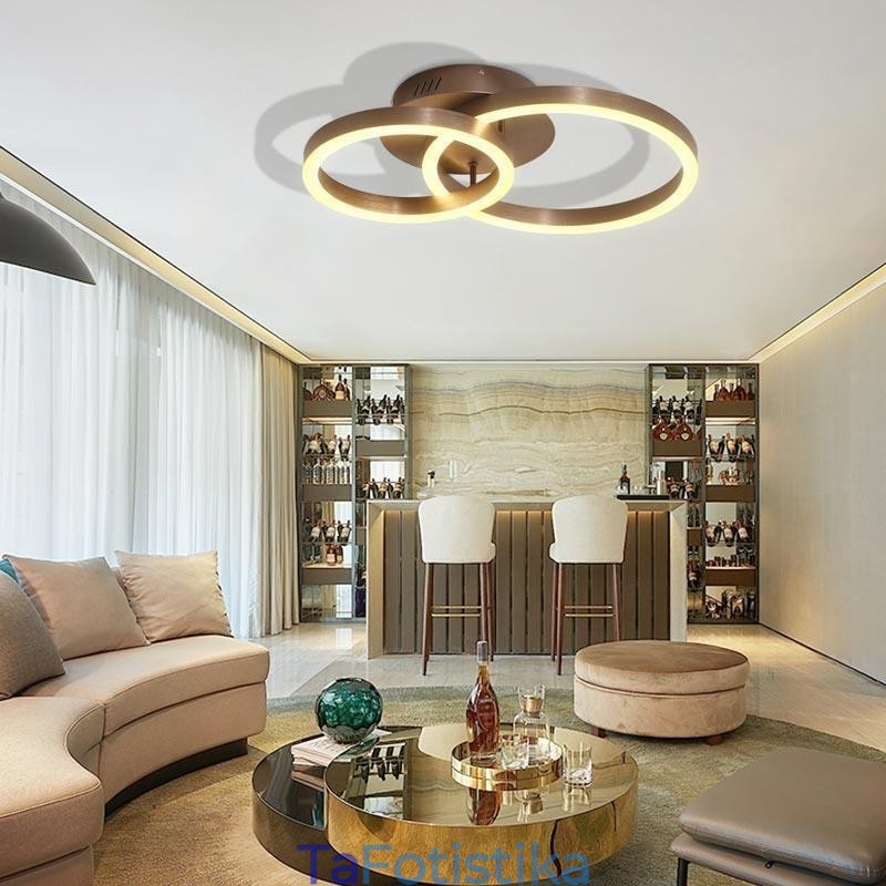 Δημιουργικό φως οροφής μοντέρνο απλό Flush Mount Creative Light Lighting Warmth Lighting