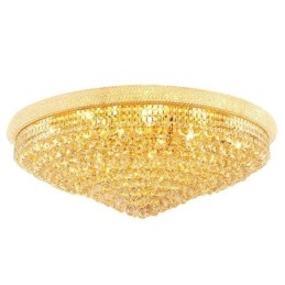 European Flush Mount Light Πολυτελές κρυστάλλινο φωτιστικό οροφής