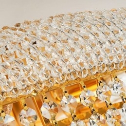 European Flush Mount Light Πολυτελές κρυστάλλινο φωτιστικό οροφής