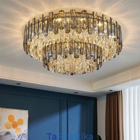 Crystal Flush Mount Simple Μοντέρνο Φωτιστικό Τραπεζαρίας Στρογγυλό Φωτιστικό Οροφής Crystal Flush Mount Simple Μοντέρνο Φωτιστικό Τραπεζαρίας Στρογγυλό Φωτιστικό Οροφής