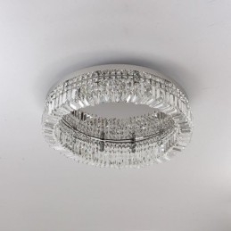 Μοντέρνο Κομψό Φωτιστικό Οροφής Flush Mount Κρυστάλλινο Φωτιστικό Οροφής