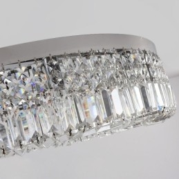 Μοντέρνο Κομψό Φωτιστικό Οροφής Flush Mount Κρυστάλλινο Φωτιστικό Οροφής