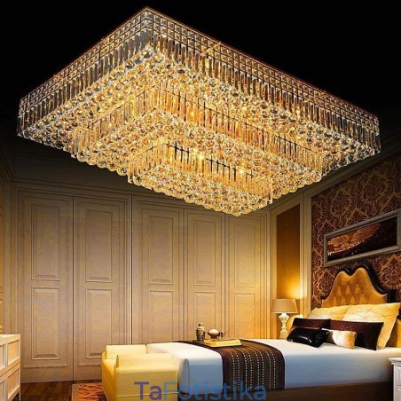 Μοντέρνος Flush Mount Three Tiers Crystal Chandelier Μοντέρνος Flush Mount Three Tiers Crystal Chandelier