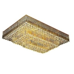 Μοντέρνος Flush Mount Three Tiers Crystal Chandelier