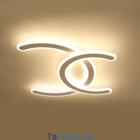 Ακρυλικό φωτιστικό οροφής με μοντέρνο Simple Flush Mount Letter C Ακρυλικό φωτιστικό οροφής με μοντέρνο Simple Flush Mount Letter C