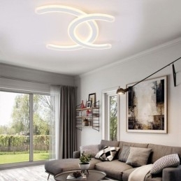 Ακρυλικό φωτιστικό οροφής με μοντέρνο Simple Flush Mount Letter C
