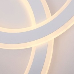 Ακρυλικό φωτιστικό οροφής με μοντέρνο Simple Flush Mount Letter C