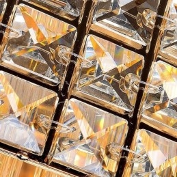 Κρυστάλλινος πολυέλαιος European Flush Mount Square