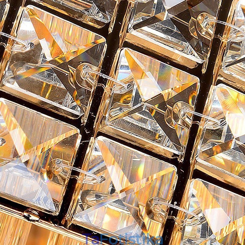 Κρυστάλλινος πολυέλαιος European Flush Mount Square