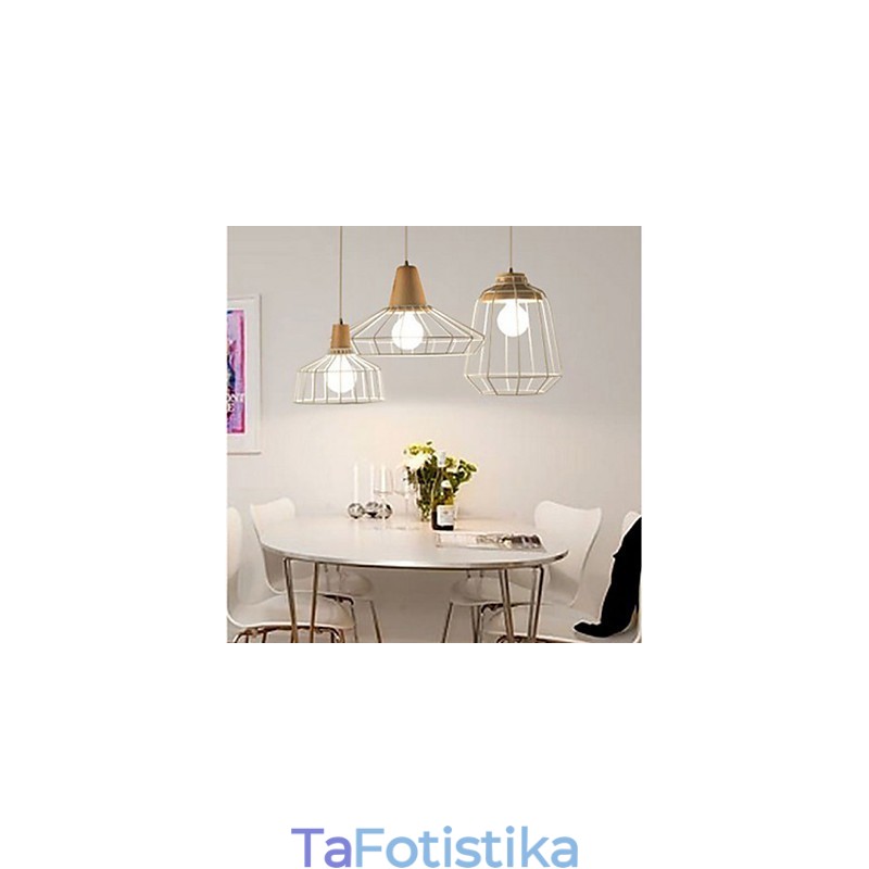 Μεταλλικός φωτισμός πολυελαίου C Απλός