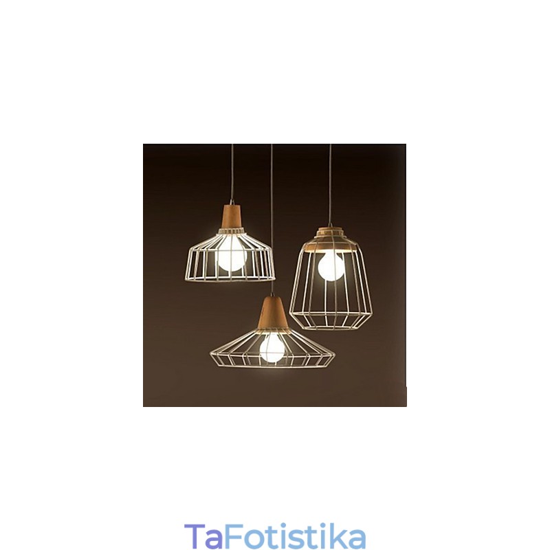 Μεταλλικός φωτισμός πολυελαίου C Απλός