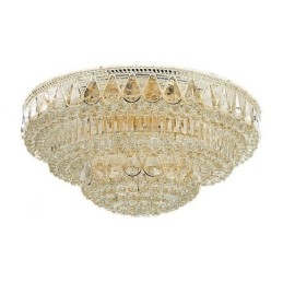 Luxury Flush Mount Crystal Φωτιστικό Οροφής Στρογγυλό Φωτιστικό