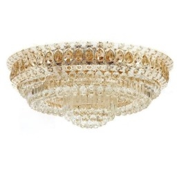 Flush Mount Crystal Μοντέρνο Απλό Φωτιστικό Οροφής Δημιουργικός στρογγυλός φωτισμός
