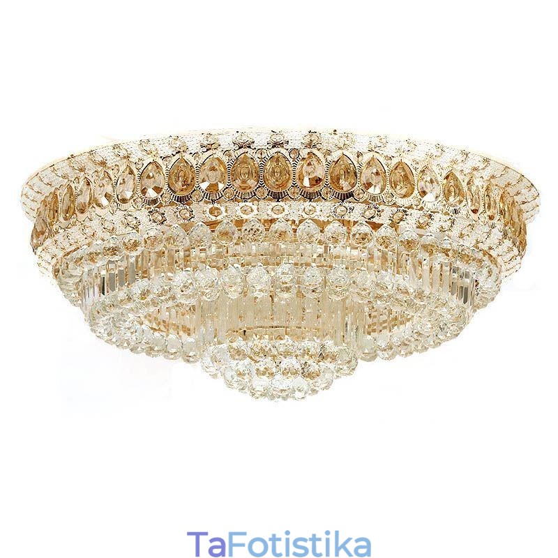Flush Mount Crystal Μοντέρνο Απλό Φωτιστικό Οροφής Δημιουργικός στρογγυλός φωτισμός