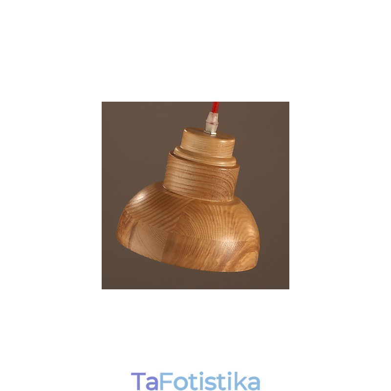 Πολυέλαιος Mini Style Παραδοσιακό Κλασικό Ξύλινο Μπαμπού