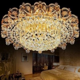 European Flush Mount Crystal φωτιστικό οροφής