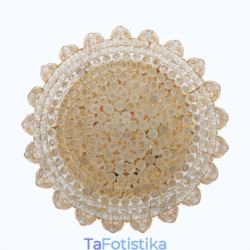 European Flush Mount Crystal φωτιστικό οροφής