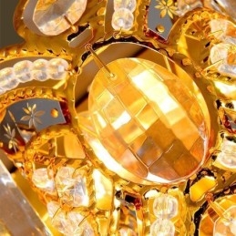 European Flush Mount Crystal φωτιστικό οροφής