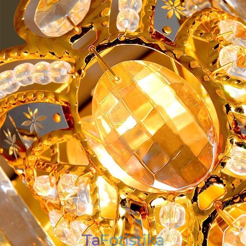 European Flush Mount Crystal φωτιστικό οροφής