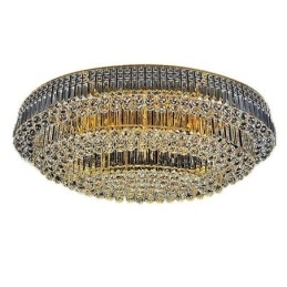 Φωτιστικό οροφής Flush Mount Crystal European Oval Light
