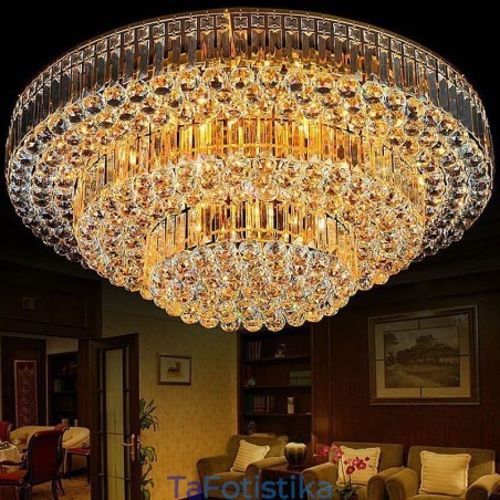 Flush Mount Crystal Φωτιστικό Οροφής Ευρωπαϊκό Στρογγυλό Φωτιστικό Flush Mount Crystal Φωτιστικό Οροφής Ευρωπαϊκό Στρογγυλό Φωτιστικό