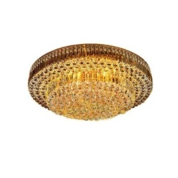Flush Mount Crystal Φωτιστικό Οροφής Ευρωπαϊκό Στρογγυλό Φωτιστικό