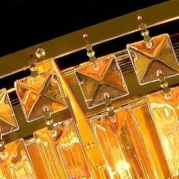 Flush Mount Crystal Φωτιστικό Οροφής Ευρωπαϊκό Στρογγυλό Φωτιστικό
