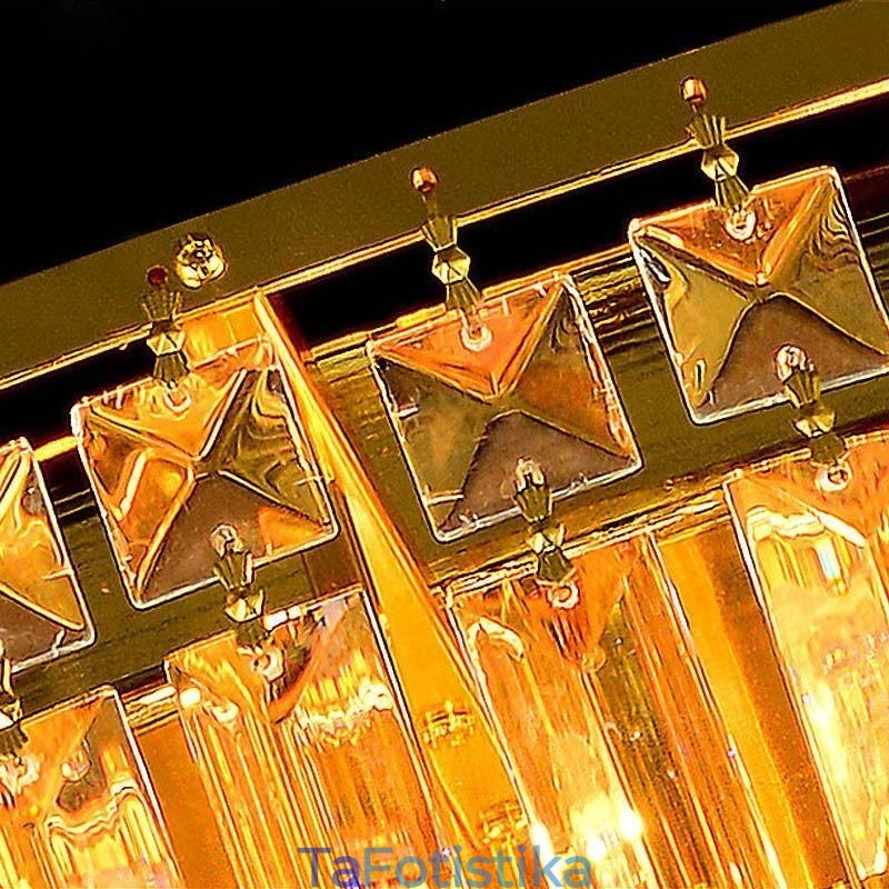 Flush Mount Crystal Φωτιστικό Οροφής Ευρωπαϊκό Στρογγυλό Φωτιστικό