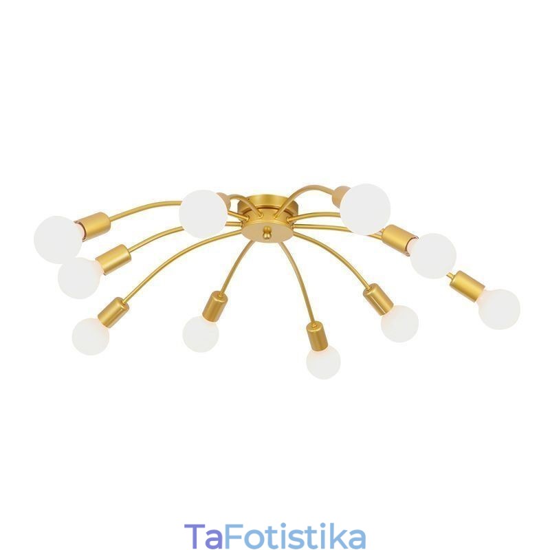Φωτιστικό Οροφής Spider Antique Classic Flush Mount Φωτιστικό Τραπεζαρίας 8 10 Arms