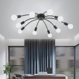Φωτιστικό Οροφής Spider Antique Classic Flush Mount Φωτιστικό Τραπεζαρίας 8 10 Arms