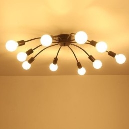 Φωτιστικό Οροφής Spider Antique Classic Flush Mount Φωτιστικό Τραπεζαρίας 8 10 Arms