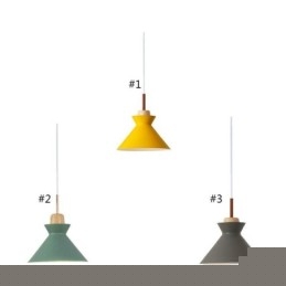 Nordic Macaron Island 3 Light Κρεμαστό Φωτιστικό Simple Iron Arti Three Lights
