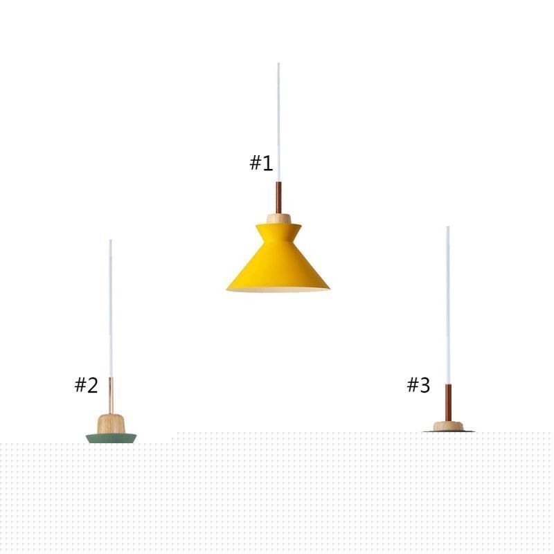 Nordic Macaron Island 3 Light Κρεμαστό Φωτιστικό Simple Iron Arti Three Lights