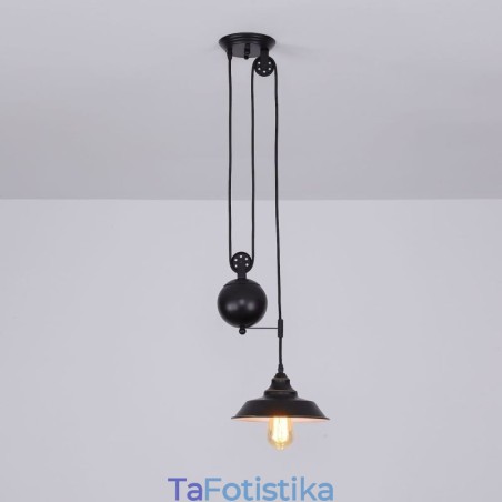 Φωτιστικό κρεμαστό κρεμαστό τροχαλία βιομηχανικής αγροικίας ανασυρόμενο σχέδιο με ρυθμιζόμενο ύψος Φωτιστικό κρεμαστό κρεμαστό τροχαλία βιομηχανικής αγροικίας ανασυρόμενο σχέδιο με ρυθμιζόμενο ύψος