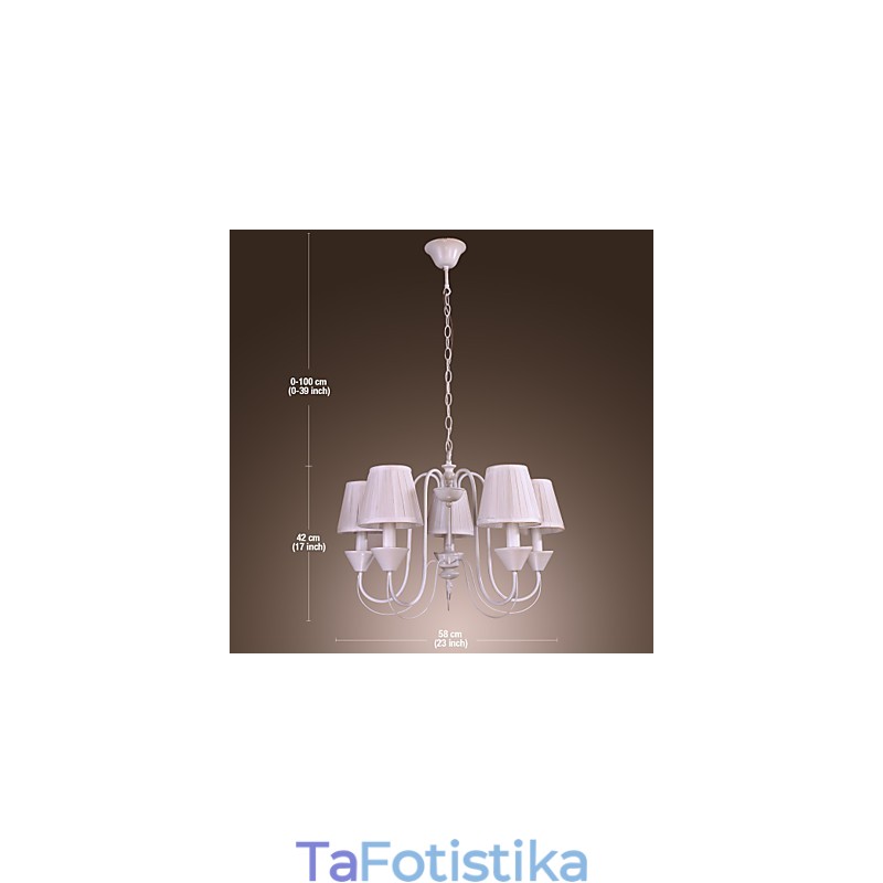 Χάλκινος πολυέλαιος Rustic Lodge