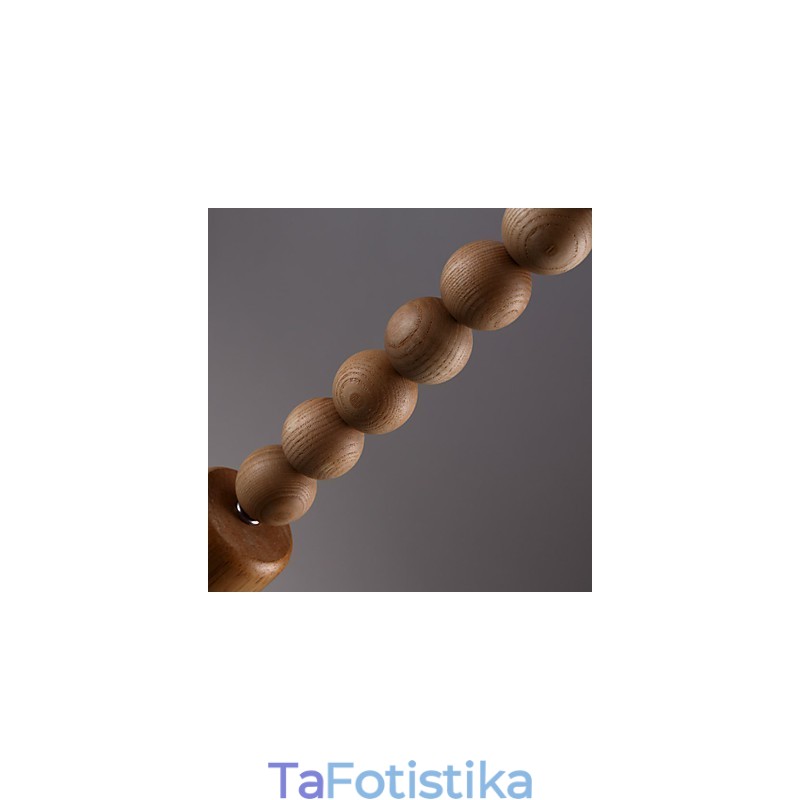 Πολυέλαιος Mini Style Παραδοσιακό Κλασικό Ξύλινο Μπαμπού