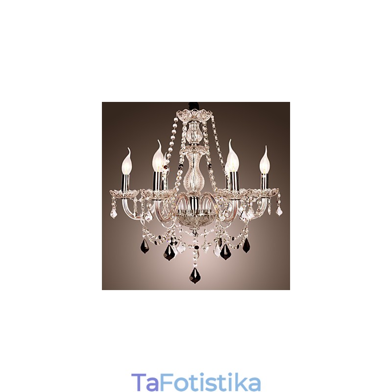 Rustic Lodge Crystal Others Glass Chandelier