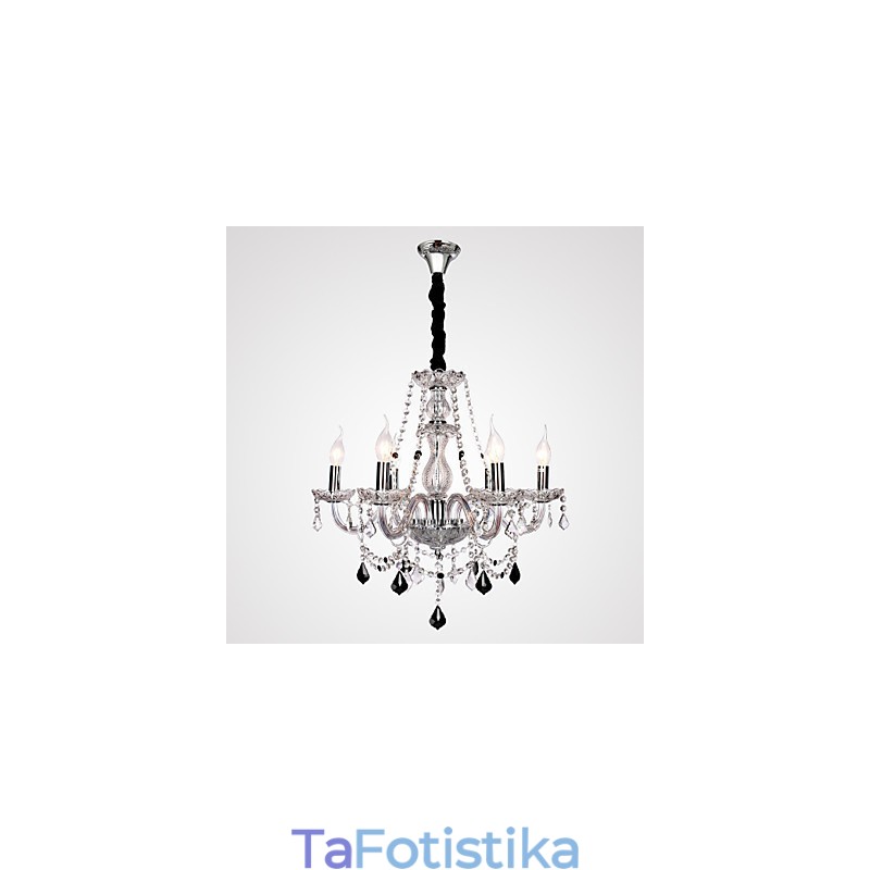 Rustic Lodge Crystal Others Glass Chandelier