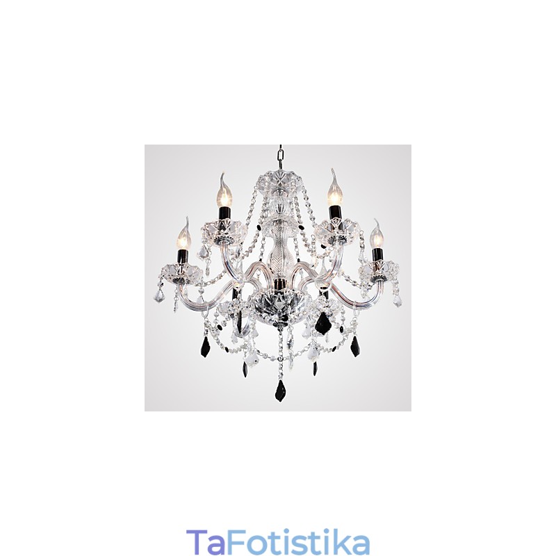 Rustic Lodge Crystal Others Glass Chandelier