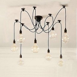 Πολυέλαιος Bulb Rural Contracted Style της Βόρειας Αμερικής