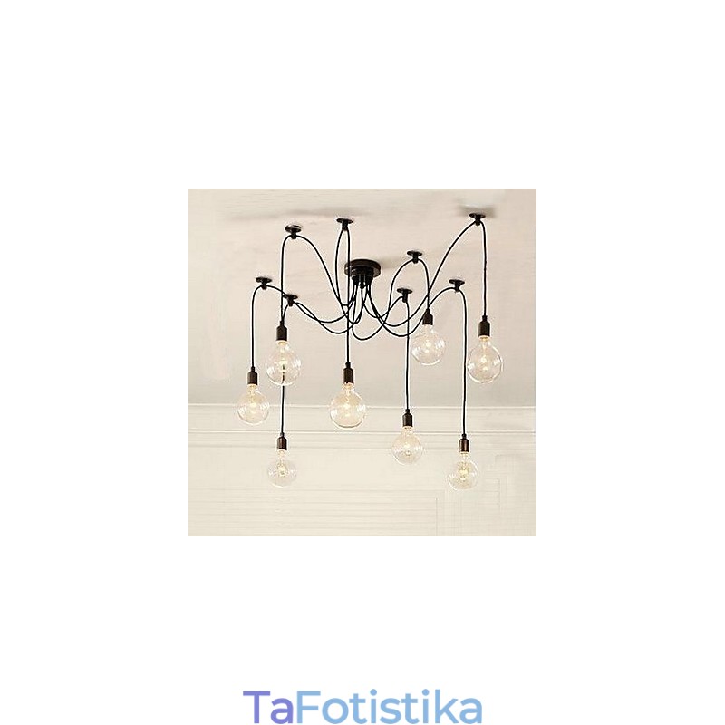 Πολυέλαιος Bulb Rural Contracted Style της Βόρειας Αμερικής