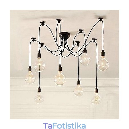 Πολυέλαιος Bulb Rural Contracted Style της Βόρειας Αμερικής Πολυέλαιος Bulb Rural Contracted Style της Βόρειας Αμερικής